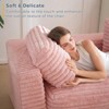 MAXYOYO Oversized 2-Seater Bean Bag Chair for Adults, Upholstered Loveseat with Pillows and Armrests for Living Room - 3 of 4