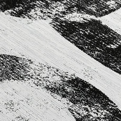 black white