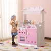 Baofuwish Kids Funnel 2 In 1 Pretend Kitchen and Market Stal - 2 of 4