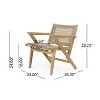 Gulches CHAIR(set of 2) for Patio, Outdoor, Garden, Poolside - 4 of 4