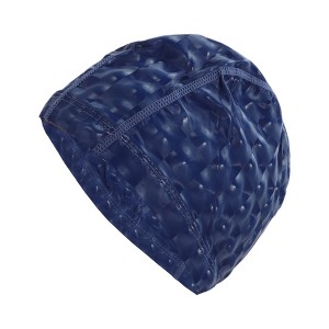 Unique Bargains PU Cube Pattern Swimming Cap 1 Pc - 1 of 4