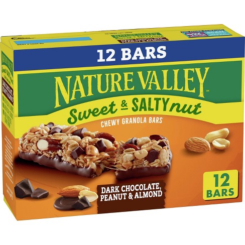 Nature Valley Granola Bars 6 Ct Sweet&Salty Nut,Toasted Coconut,1.2 Oz Bars 