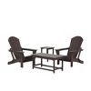 WestinTrends  4-Piece Outdoor Paio Adirondack Conversation Set - 3 of 4