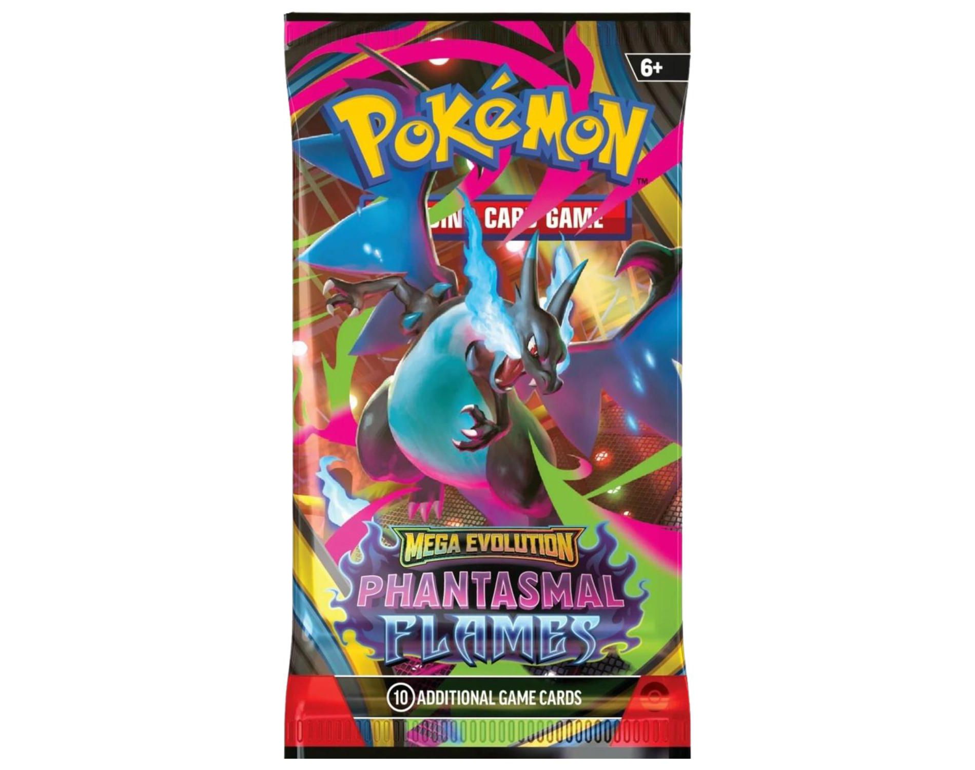Pokemon ME2 Phantasmal Flames Booster Pack | Mega Charizard X