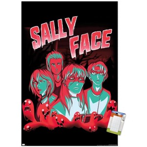 Trends International Sally Face - Shadows Unframed Wall Poster Prints - 1 of 4