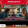 Swooc Games® | 2-in-1 Premium Shuffleboard and Curling | 100% Solid Wood Shuffleboard Table (4ft) | 5+ Ways to Play | Tabletop Games for Adults & Kids - 3 of 4