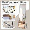 Multi-Use Full-Length Floor Mirror - 3 of 4