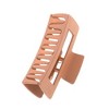 Unique Bargains Rectangle Frosted Hair Clips 1 Pc - 4 of 4