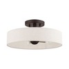 Livex Lighting Venlo 4 - Light Semi-Flush Mount in  Bronze/Antique Brass - 3 of 4