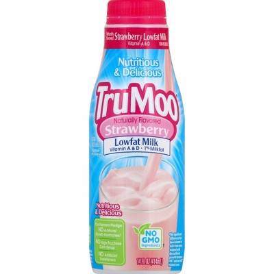 TruMoo 1% Strawberry Milk - 14 fl oz