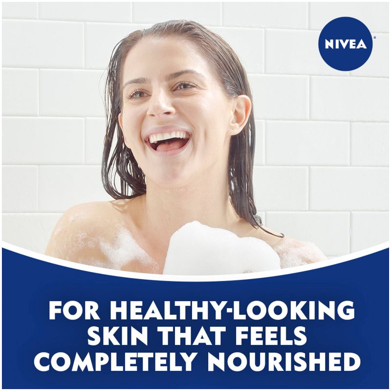 Nivea Basil and White Tea Refreshing Body Wash for Dry Skin - 20 fl oz, 5 of 10