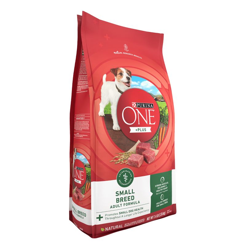Purina ONE SmartBlend Small Breed Adult Lamb Flavor Dry Dog Food, 5 of 9