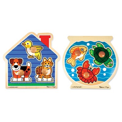 Wood Animals Puzzle Target