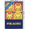 Trends International Pokémon: Pikachu Cutie Collection - Squares Unframed Wall Poster Prints - 3 of 4