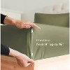 100% Cotton 400 Thread Count 4 Piece Sheet Set - Soft & Cozy Sateen Bed Sheets - CGK Linens - 4 of 4