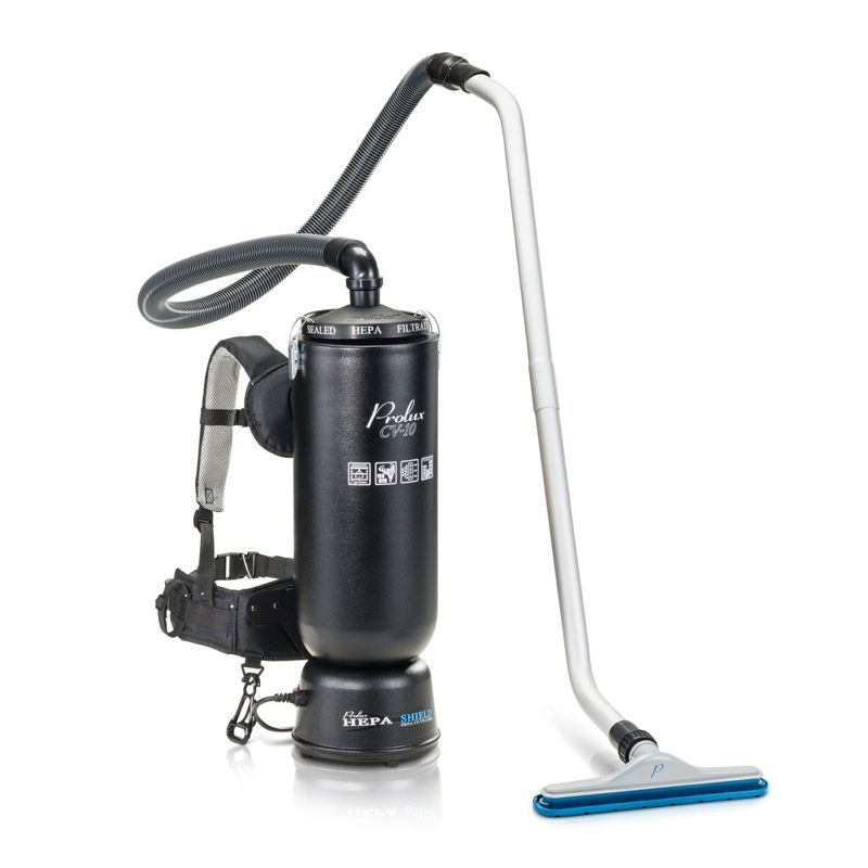 Prolux 10 Quart Powerful Lightweight Backpack Vacuum w/ 1-1/2in Tool Kit and 5 YR Warranty, 2 of 9