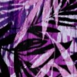 purple tropical leaves
