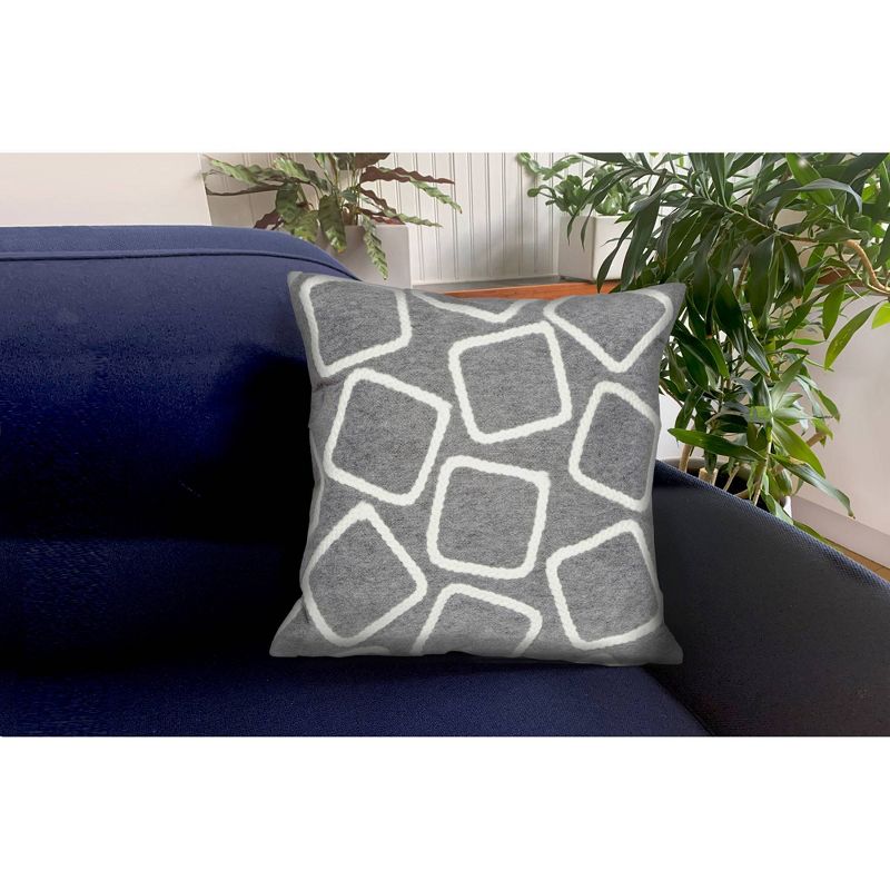 Oversize Shapes Pattern Indoor/Outdoor Throw Pillow - Liora Manne, 4 of 6