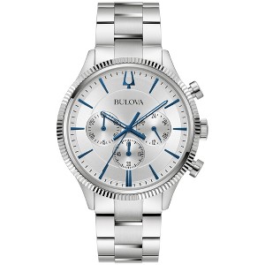 bulova silver dial dress watch Caravelle by Bulova Classic Automatic Men's Watch 43A159