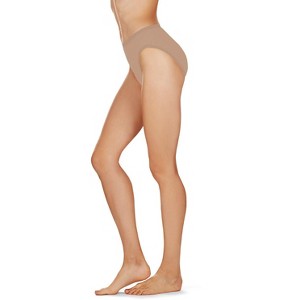 Memoi Ladies Combed Cotton Basic Brief Underwear 3-Pack - 1 of 4