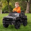 Coucheta 12V Licensed Chevrolet Silverado Kids Ride-On Truck w/ Remote Control for Ages 3-6 - Features MP3/Bluetooth, Spring Suspension & LED Lights - 4 of 4