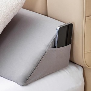 BAFODE King Bed Wedge Pillow for Headboard, Foam Headboard Pillow, Bed Gap Filler, Mattress Wedge, Mattress Gap Filler King(Gray, 76"x10"x6") - 1 of 1