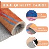 Living Room Area Rugs,Washable Rugs,Abstract Art Rugs,Colorful Floor Rugs,Low Pile Non-Slip Easy Care,Modern Decorative Rugs - 3 of 4