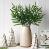 4pc Christmas Pick Set 2 Cedar Picks 2 Norfolk Pine - Wondershop™ - 2 of 4