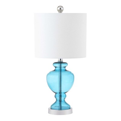 21" Marine Table Lamp Monocco Blue (Includes CFL Light Bulb) - Safavieh