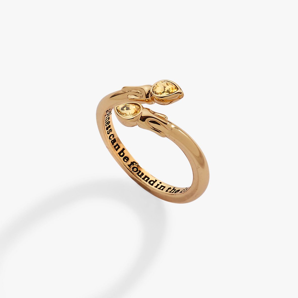 Alex and Ani Harry Potter™ Great Hall Candle Wrap Ring