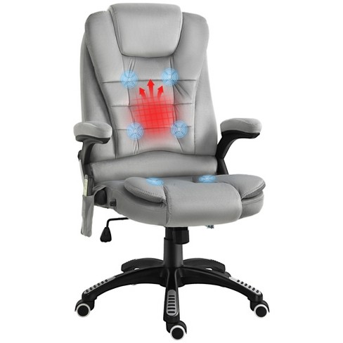 Ergonomic Executive Office Chair,Heated Massage Office Chair with 6-Point  Vibration, Home Office Chair with Flip-up Armrests and Back Support,Computer  Desk Chairs with Wheels for 330lbs - Yahoo Shopping