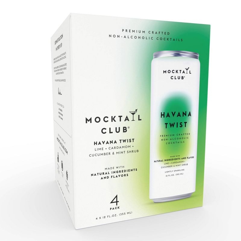 Mocktail Club Non-Alcoholic Havana Twist - 4pk/12 fl oz Cans, 3 of 6