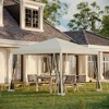 Resenkos Patio Garden Pergola, Pergola Canopy,10' x 10' Pop Up Canopy Tent with Netting,Screen House Room with Carry Bag, - 4 of 4