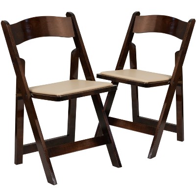 wooden folding chairs target