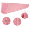 Unique Bargains Women's Soft Double Layer Hair Drying Towel 1 Pc - 3 of 3