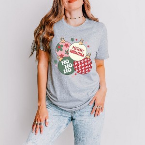 Simply Sage Market Women's Christmas Ornaments Short Sleeve Graphic Tee - 1 of 4