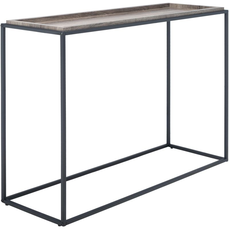 Andey Console Table - Brown/Black - Safavieh., 5 of 10