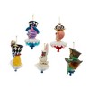Kurt Adler 6.25-Inch Resin Hollywood Hats Ornament, 5-Piece Set - 4 of 4
