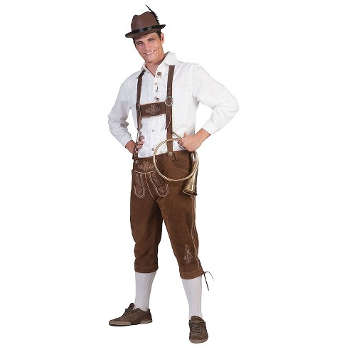 Men's Costume Disco Pants, White, X-Large 