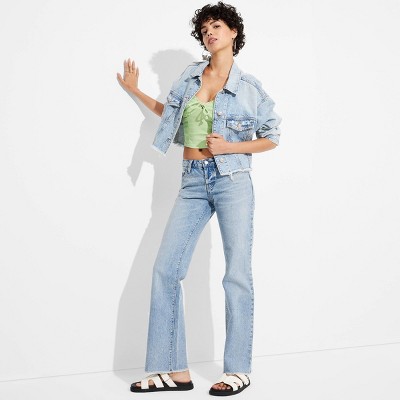 Women's Low-Rise Bootcut Jeans - Wild Fable™