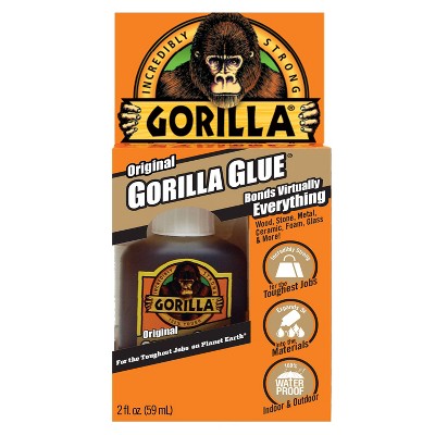 Gorilla 3 Fl Oz Tube Clear Grip Contact Adhesive : Target