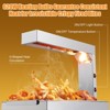 French Fry Warmer, 620W Commercial Food Heat Lamp & Food Warmer Light, Free-Standing Warming Dump Station, Countertop Fries Food Warmer. - 3 of 4