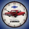 Collectable Sign & Clock | 1966 Chevy II Nova Super Sport LED Wall Clock Retro/Vintage, Lighted - 2 of 4