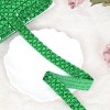 Sewing Sequin Trim 0.9 Inch 4 Row, 25 Yards Glitter Sequin Ribbon Metallic Stretch Bling Strip DIY Craft Decoration - 3 of 4