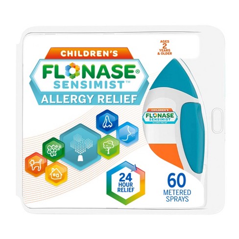 Children's Flonase Sensimist Allergy Relief Nasal Spray - Fluticasone  Furoate - 0.2 Fl Oz : Target