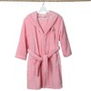Linum Kids 100% Polyester SUPER PLUSH Double Brushed Hooded Bathrobe - TURTLE , KIDS65-DESIGN - 4 of 4