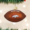 Old World Christmas Blown Glass Ornament for Christmas Tree, Denver Broncos Football - 2 of 4