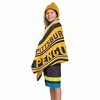 22"x51" NHL Pittsburgh Penguins Youth Hooded Beach Towel - 2 of 3