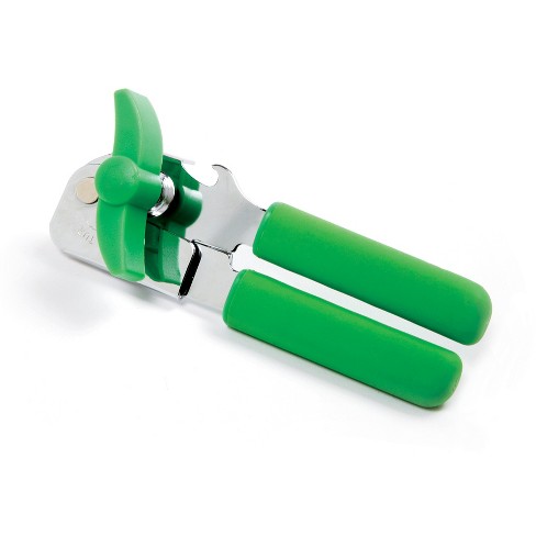 Swing-a-way Portable Manual Can Opener With Cushioned Ergonomic Handles &  Built In Bottle Opener, Green : Target