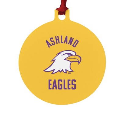 Ashland University Eagles Logo Aluminum Holiday Christmas Tree Ornament